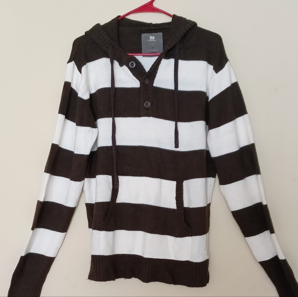 PJ Mark Quarter Button Up Knit Sweater